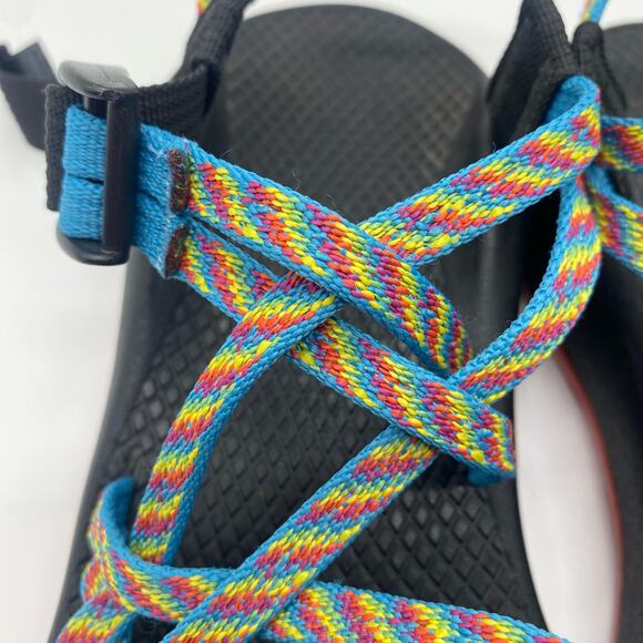 Chaco Women's size 7 Rainbow Strappy Sandals Outdoor Gorpcore Active Hiking - Picture 5 of 6